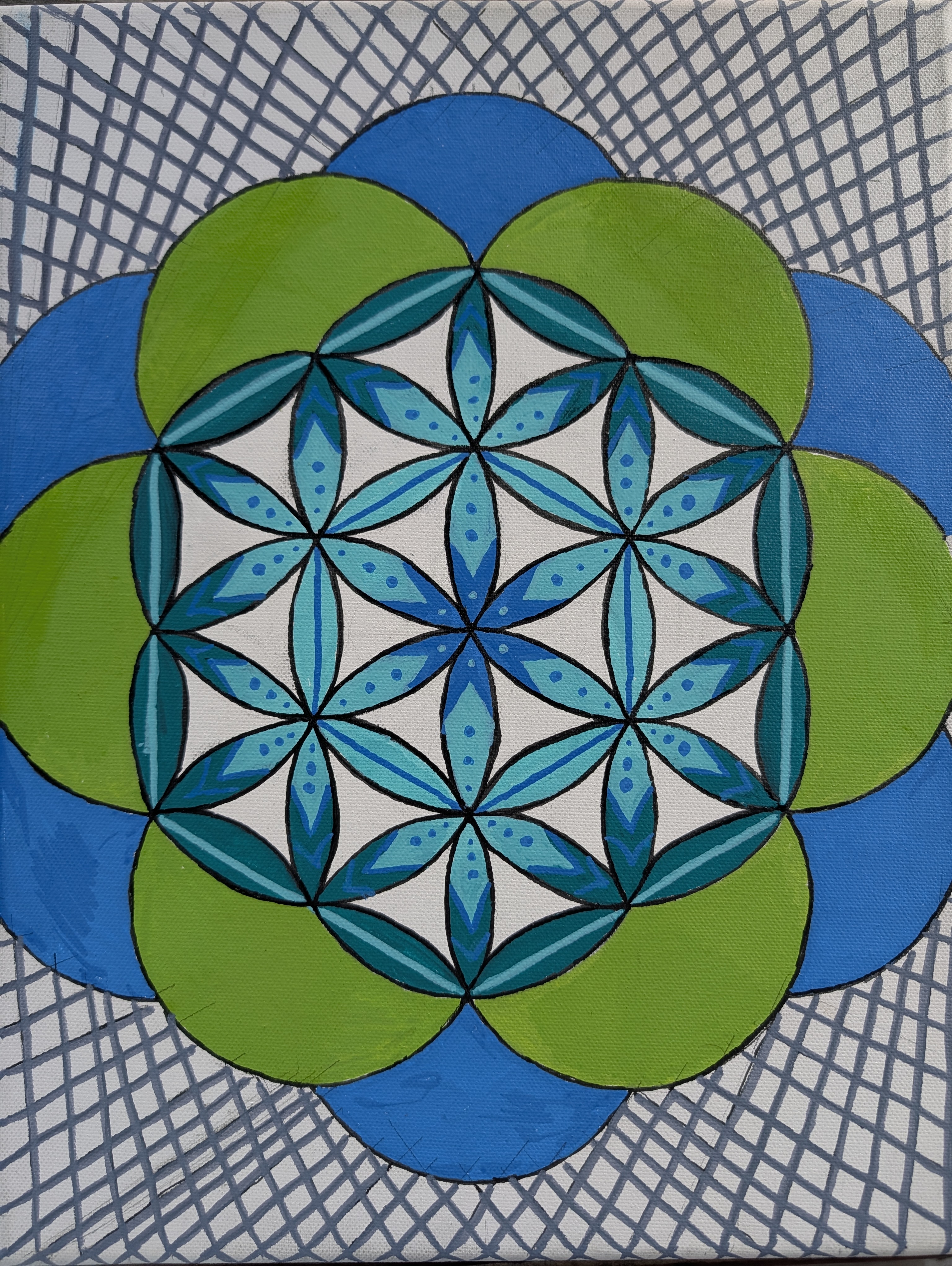 Flower of Life Geometry Study